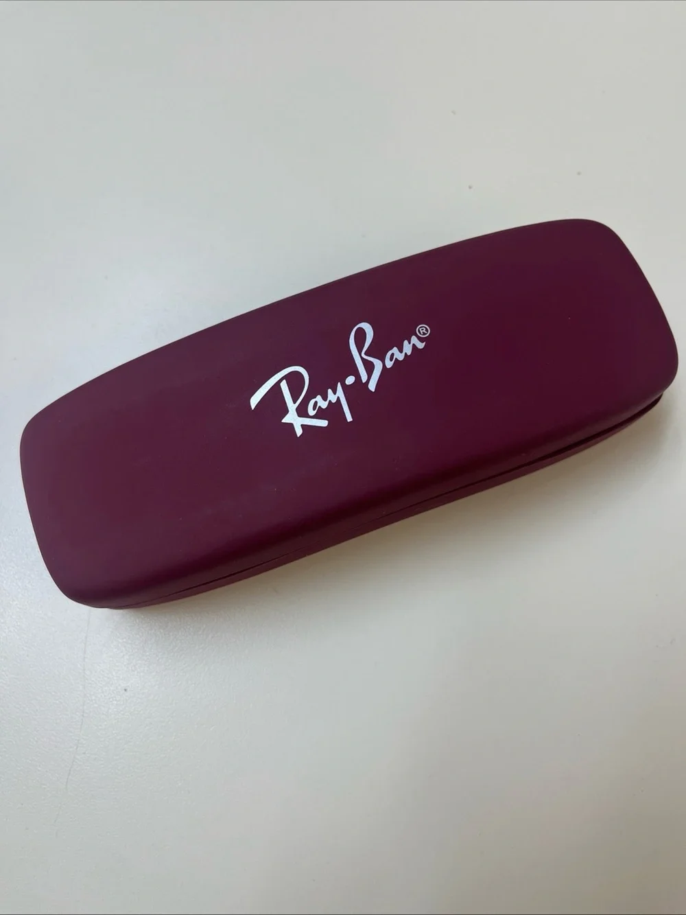 Ray-Ban Burgundy Hard Sunglasses Case - Women Accessories